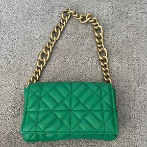 GREEN FAUX BOTTEGA